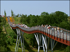 Drachenschwanzbrücke in Gera