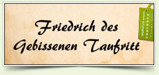 Friedrich des Gebissenen Taufritt