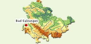 Lage_Bad Salzungen